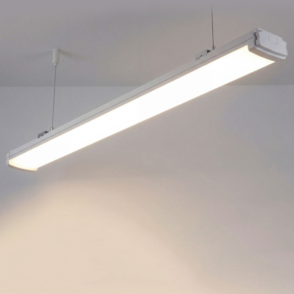 Подвесной линейный светодиодный светильник Uniel ULO-K21A 40W/4000K/L125/K IP65 WHITE UL-00013700