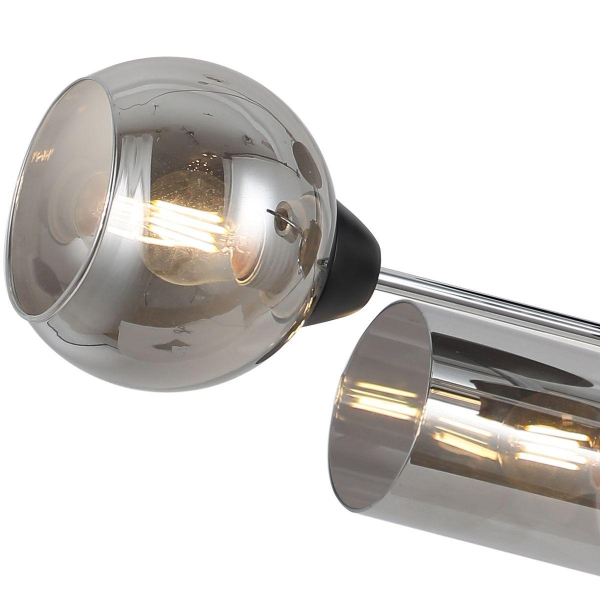 Потолочная люстра Illumico IL8243-4COU-79 BK CR Потолочная люстра Illumico IL8243-4COU-79 BK CR