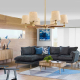 Подвесная люстра Imperium Loft Jorgenson D85 Beige/Light Wood 203573-26
