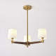 Подвесная люстра Imperium Loft Jorgenson D70 White/Dark Wood 203579-26