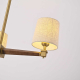 Подвесная люстра Imperium Loft Jorgenson D70 Beige/Dark Wood 203576-26