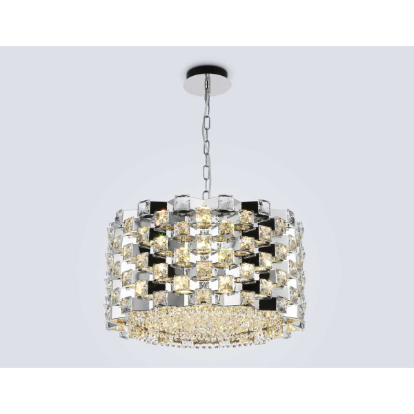 Подвесная люстра с хрусталем Ambrella light High Light LH41001