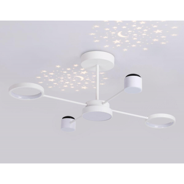 Потолочная светодиодная люстра Ambrella light Comfort LineTech FL51631