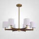 Подвесная люстра Imperium Loft Jorgenson D85 White/Dark Wood 203574-26