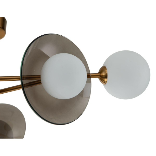 Потолочная люстра Indigo Jazz 11020/6C Brass V000163 Потолочная люстра Indigo Jazz 11020/6C Brass V000163