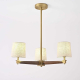 Подвесная люстра Imperium Loft Jorgenson D70 Beige/Dark Wood 203576-26