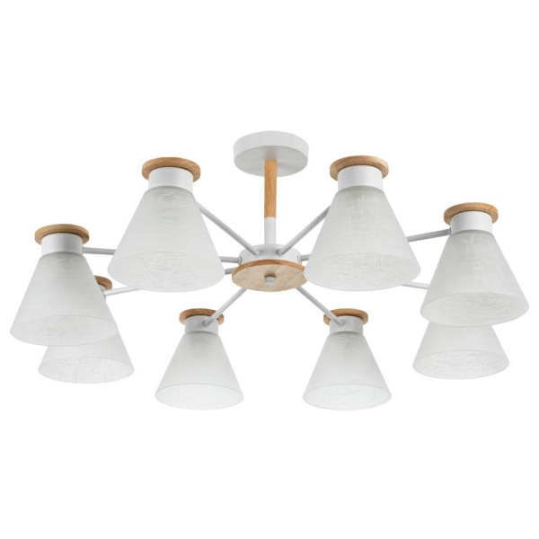 Потолочная люстра Arte Lamp Tyler A1031PL-8WH Потолочная люстра Arte Lamp Tyler A1031PL-8WH