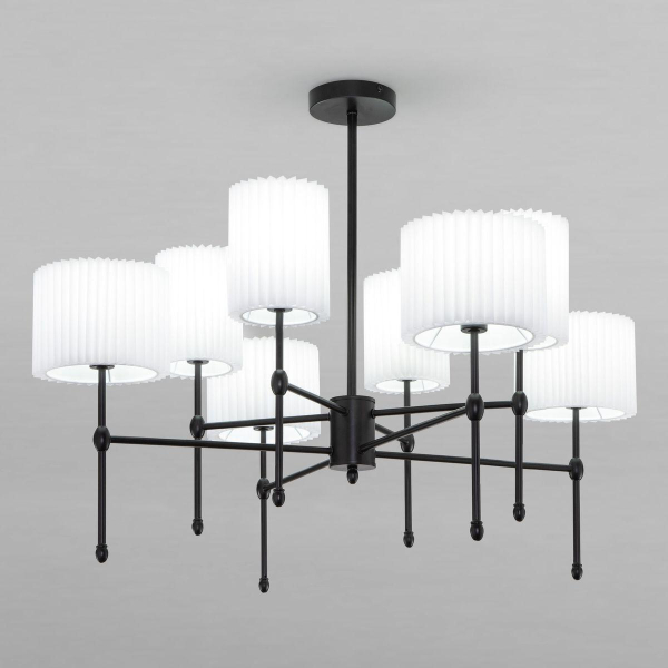 Подвесная люстра Eurosvet Notturno 60162/8 черный Подвесная люстра Eurosvet Notturno 60162/8 черный
