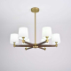 Подвесная люстра Imperium Loft Jorgenson D85 White/Dark Wood 203574-26