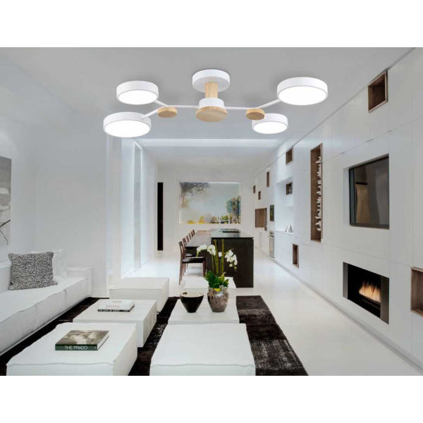 Люстра на штанге Ambrella light COMFORT FL4858 Люстра на штанге Ambrella light COMFORT FL4858