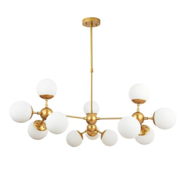Подвесная люстра Arte Lamp Bolla A1664SP-12GO Подвесная люстра Arte Lamp Bolla A1664SP-12GO