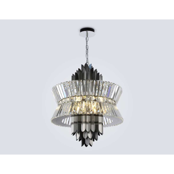 Подвесная люстра с хрусталем Ambrella light High Light LH41020