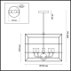 Подвесная люстра Lumion Lofti Rupert 4410/5