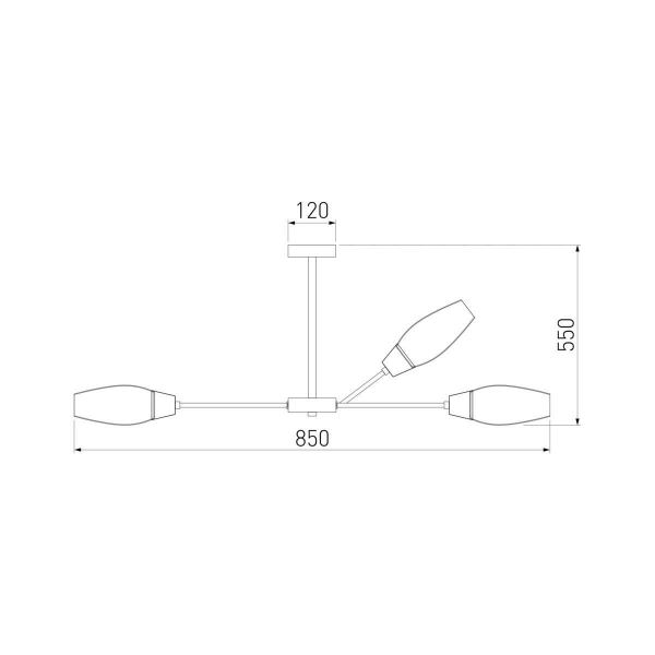 Подвесная люстра Eurosvet Thalia 60140/9 золото