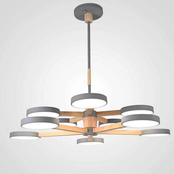 Подвесная люстра Imperium Loft Turna Dbl L10 Gray 229088-26