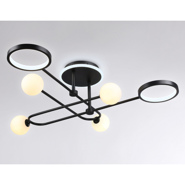 Потолочная светодиодная люстра Ambrella light Comfort LineTech FL66232 Потолочная светодиодная люстра Ambrella light Comfort LineTech FL66232