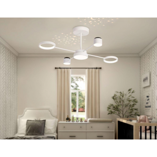 Потолочная светодиодная люстра Ambrella light Comfort LineTech FL51631