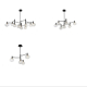 Подвесная люстра Imperium Loft Temper L10 Black 229048-26