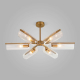 Потолочная люстра Eurosvet Trompeta 70144/6 латунь