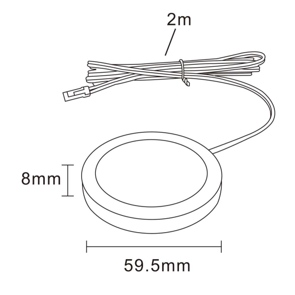 Светильник накладной мебельный 12V Mobiled Lightstar 036230