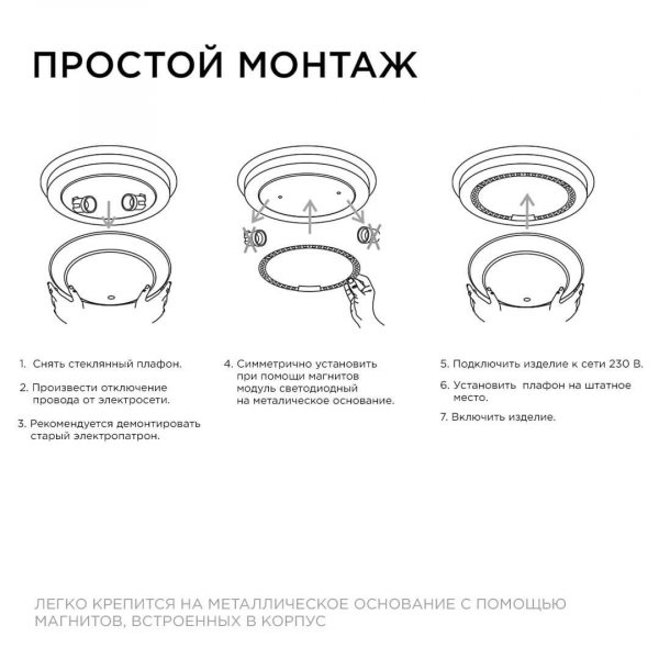 Светодиодный модуль Apeyron 02-57