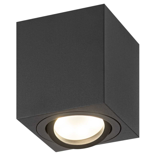 Накладной светильник ЭРА OL22 BK MR16/GU10 Б0054395