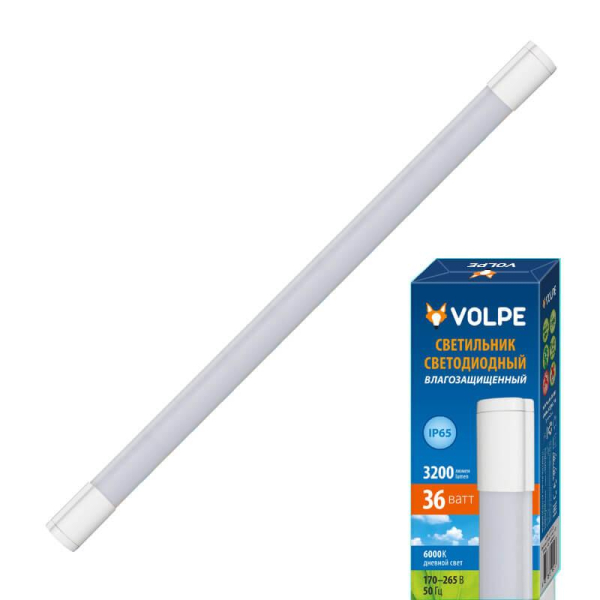 Потолочный светодиодный светильник Volpe ULT-Q218 36W/DW IP65 White UL-00002582 Потолочный светодиодный светильник Volpe ULT-Q218 36W/DW IP65 White UL-00002582