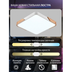 Потолочный светодиодный светильник Natali Kovaltseva LED LAMPS 81410