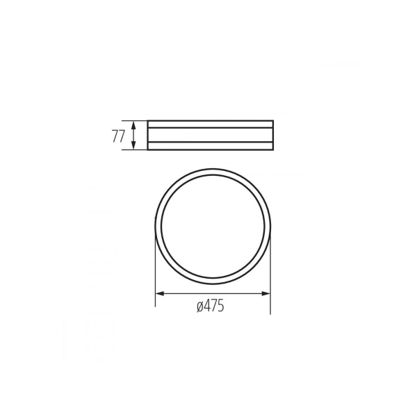 Потолочный светильник Kanlux Jasmin 470-B 29205 Потолочный светильник Kanlux Jasmin 470-B 29205
