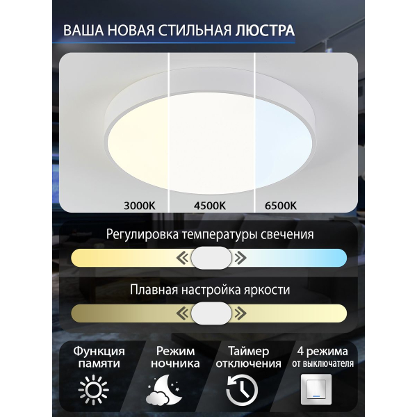 Потолочный светодиодный светильник Natali Kovaltseva LED LAMPS 81111/5C Потолочный светодиодный светильник Natali Kovaltseva LED LAMPS 81111/5C