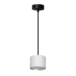 Светильник потолочный Feron Barrel HL4588 ARIA  levitation 12W, 230V, GX53, серебро + черный, на подвесе 1,7 м