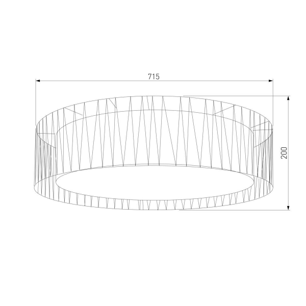 Потолочный светильник TK Lighting 1658 Harmony Black