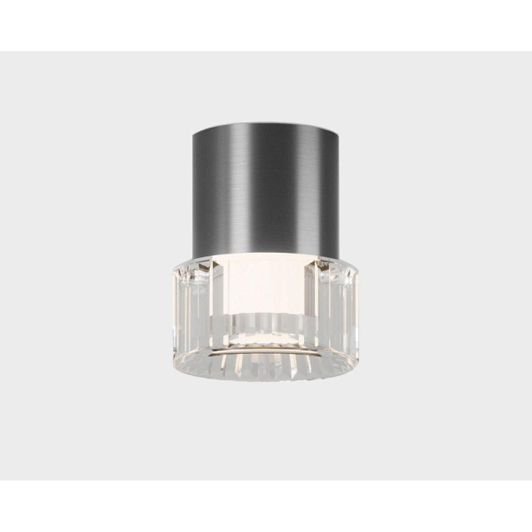 Потолочный светодиодный светильник Italline IT014-0202 dark silver Потолочный светодиодный светильник Italline IT014-0202 dark silver