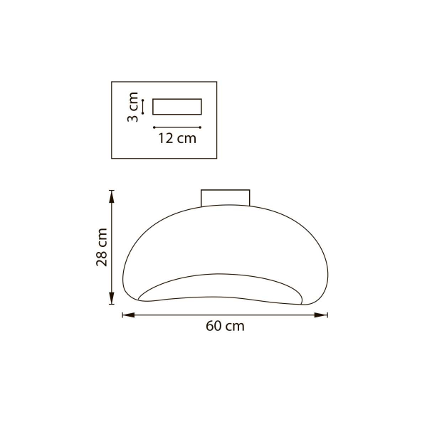 Светильник настенно-потолочный 1xE27 (led) max 12W Sigma Lightstar 611666 Светильник настенно-потолочный 1xE27 (led) max 12W Sigma Lightstar 611666
