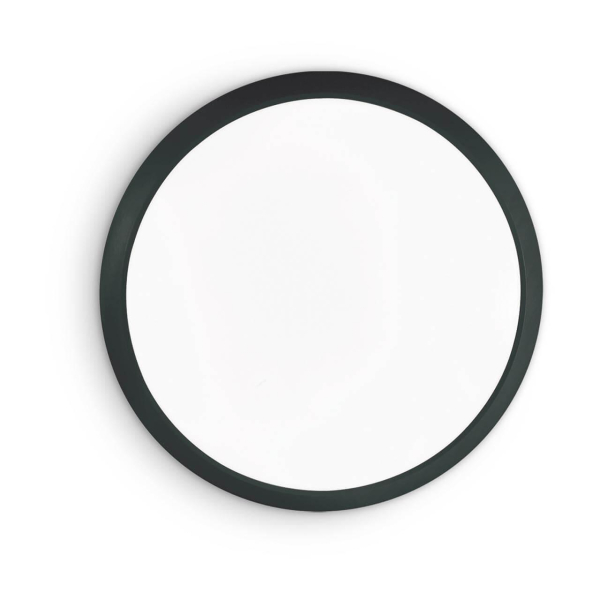 Настенно-потолочный светодиодный светильник Ideal Lux Gemma PL D40 Nero 252629 Настенно-потолочный светодиодный светильник Ideal Lux Gemma PL D40 Nero 252629