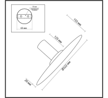 Настенно-потолочный светильник Odeon Light STOFLAKE 5078/25L