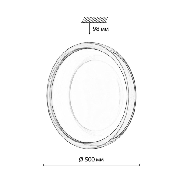 Настенно-потолочный светильник Sonex PORTMAN 7778/ELN
