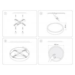 Настенно-потолочный светодиодный светильник Ambrella light Wallers Wall FW11113