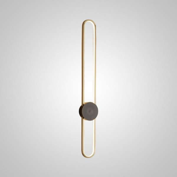 Настенный светильник Imperium Loft Heidy L H90 Brass Black 230862-23