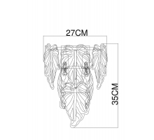 Настенный светильник Arte Lamp Lilly A4070AP-2GO