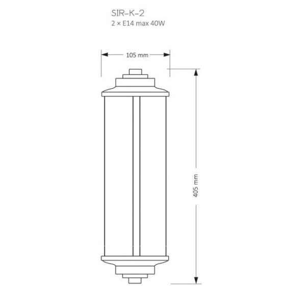 Настенный светильник KUTEK MOOD Siri SIR-K-2(Z) Настенный светильник KUTEK MOOD Siri SIR-K-2(Z)