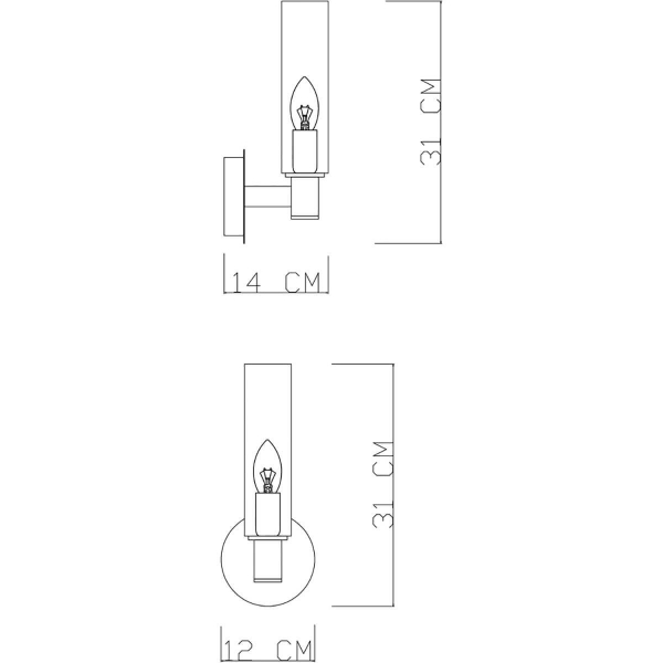 Бра Divinare Barolo 2654/17 AP-1