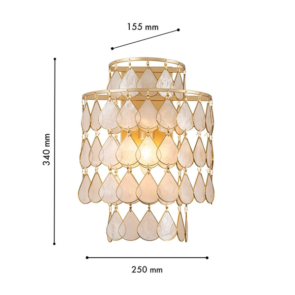 Настенный светильник Favourite Mollitia 4763-1W