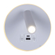 Настенный светодиодный светильник Reluce 86203-9.2-001KT LED12W+USB WT
