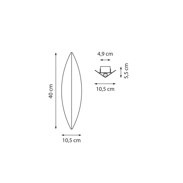Настенный светильник Lightstar Muro Foglia 808674