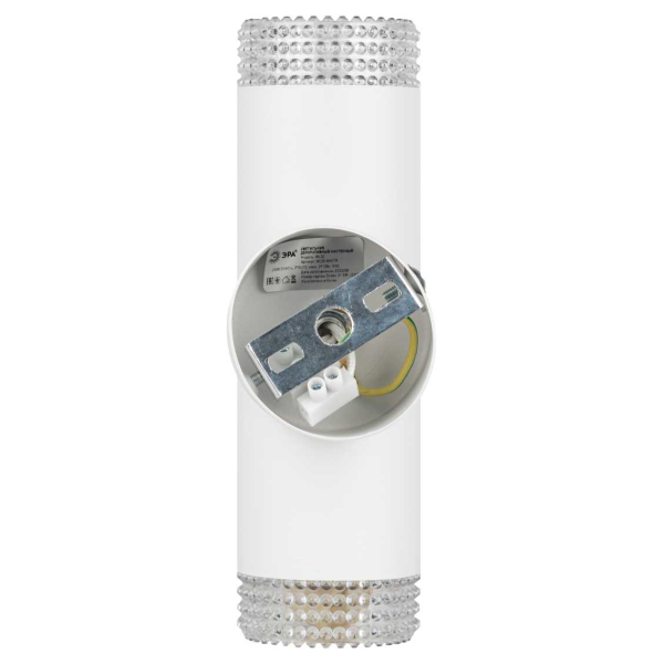 Настенный светильник ЭРА WL50 WH/TR Б0061195