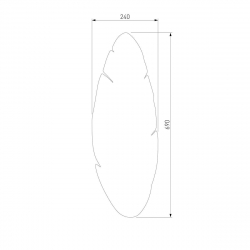 Настенный светильник TK Lighting 5565 Hoja