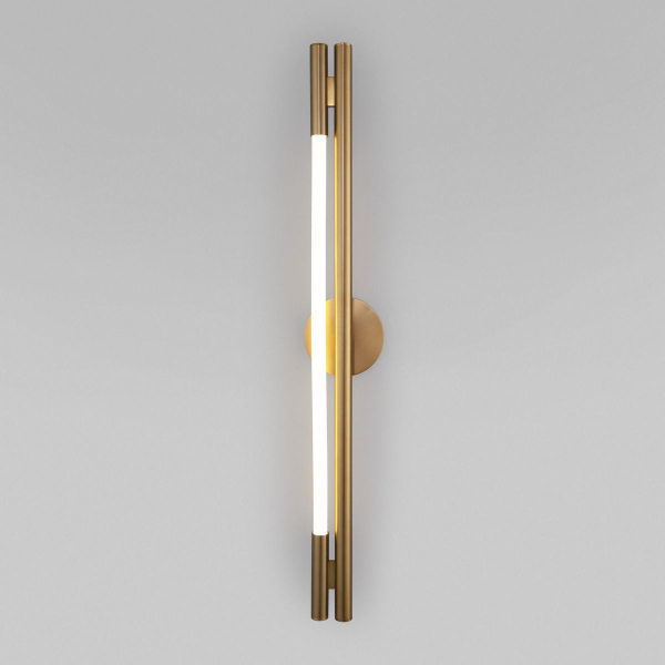 Настенный светодиодный светильник Eurosvet Talus 50265 LED латунь