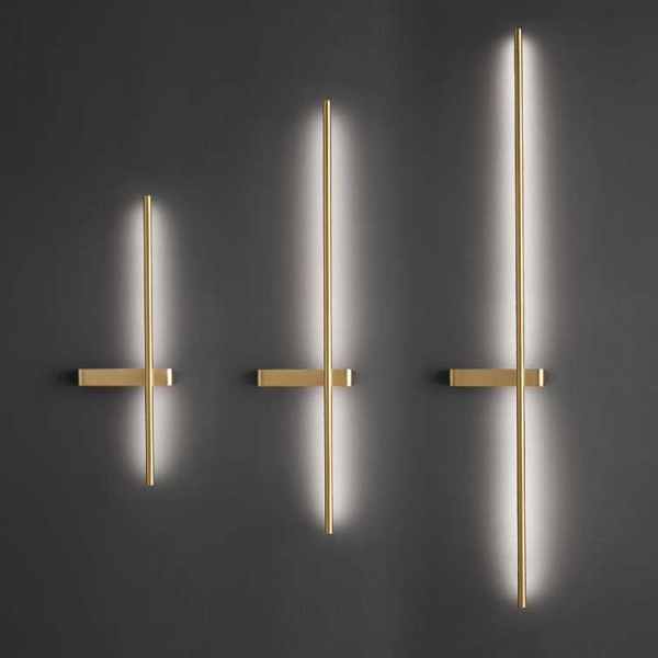Настенный светильник Imperium Loft Gia Pair H120 Left Brass 230940-23