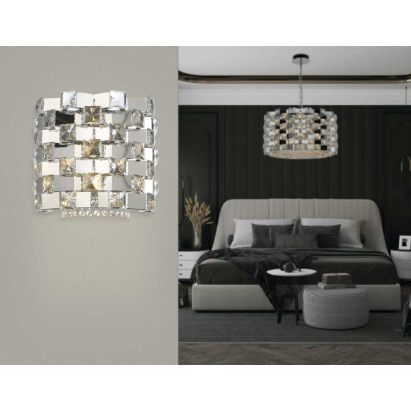 Настенный светильник с хрусталем Ambrella light High Light LH41012 Настенный светильник с хрусталем Ambrella light High Light LH41012